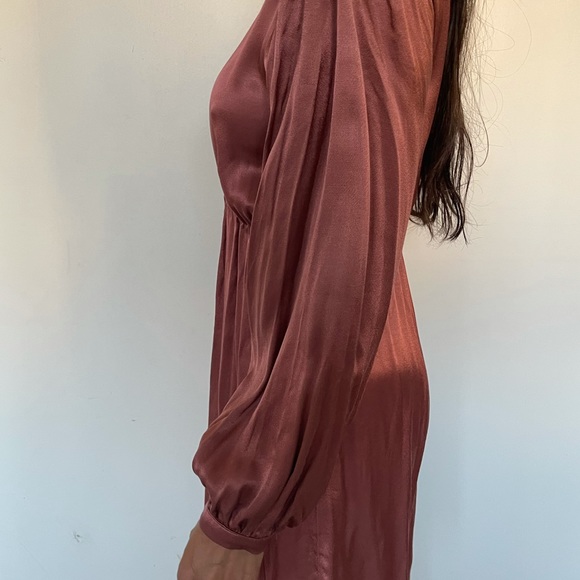 Zara Long Bell Sleeve Dress - Picture 5 of 8